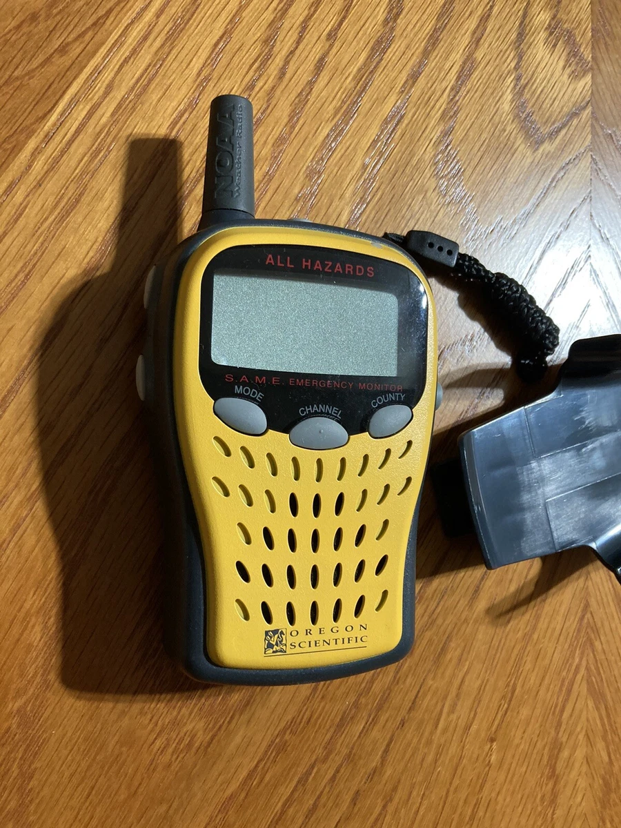 Conscient nouvelles Éclat oregon scientific portable weather radio