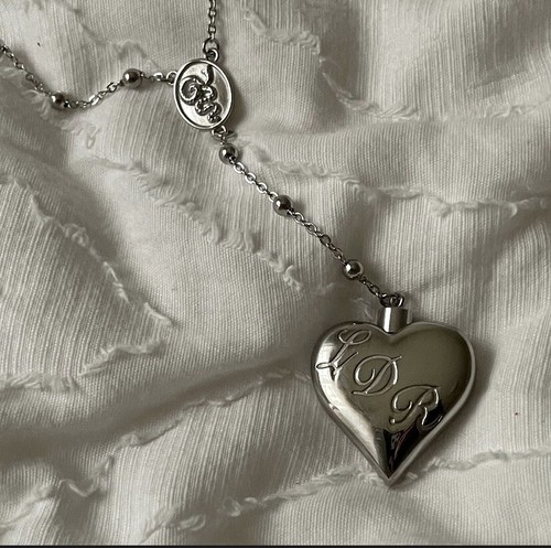Lana Del Rey Spoon Rosary Necklace 