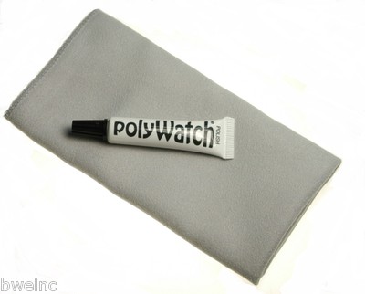 Polywatch - Acrylic Crystal Scratch Remover  Awesome  & 12x12 Grey Horosafe