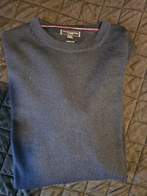 Original Tommy Hilfiger Pullover Gr. L Blau