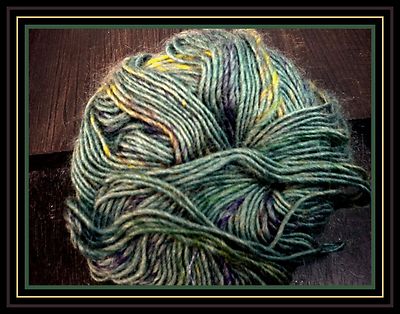 Pelote De Fil Mohair Vintage Effet Lurex - Mélange Gedifra/Italana/Schewe, Pour Tricot Et Crochet