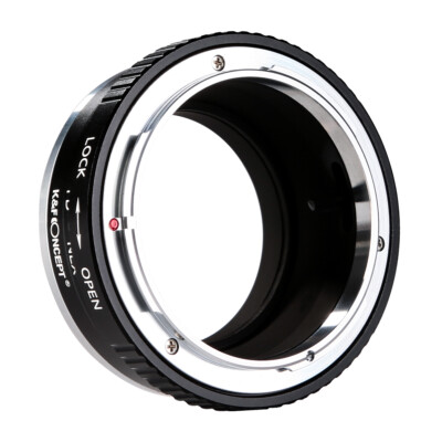 K&F Concept  FD-NEX Messing Adapter Canon FD Objektiv an Sony NEX E-Mount .306