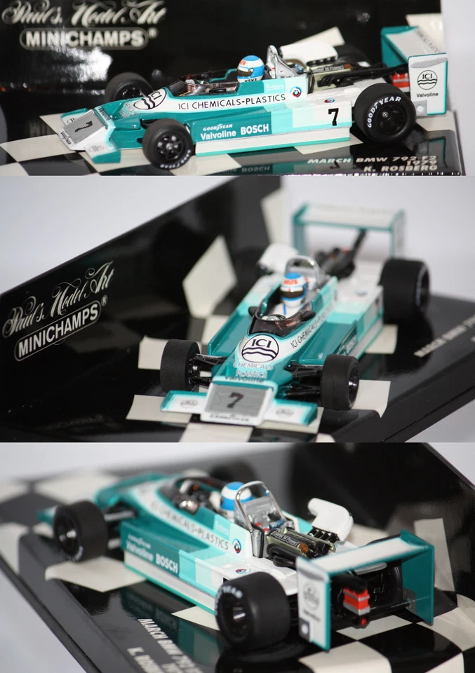 Minichamps F2 March BMW 792 1979 K. Rosberg 1/43 400790097 - Photo 1/1