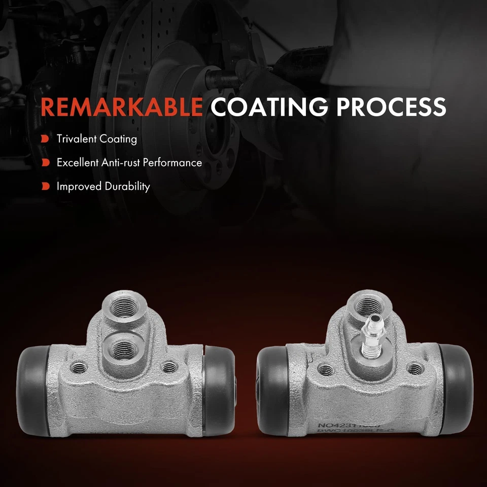 Rear Drum Brake Wheel Cylinders for Suzuki Grand Vitara 99-05 Xl-7 Chevy Tracker - Image 3 of 4