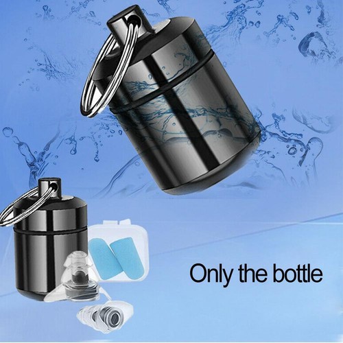 Mini Waterproof Metal Medicine Pill Boxs Case Bottle Holder Container Keychain8 - Picture 9 of 12
