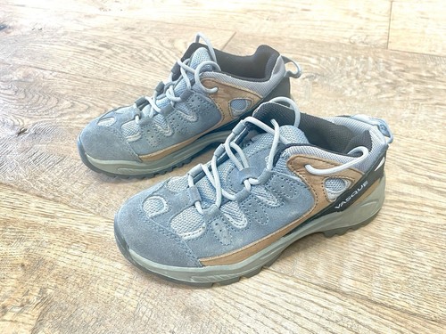 Vasque Hiking Shoe Kids Size 1 US 32.5 EUR - Tan/Blue - Picture 4 of 9