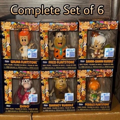 The Flintstones Five Below Exclusive Funko Minis Complete Set of 6 Dino 2026
