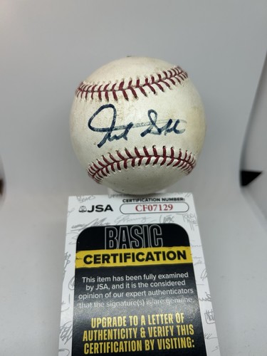 Giancarlo Stanton signiert Baseball JSA zertifiziert Autogramm Game Used Baseball - Bild 5 von 6