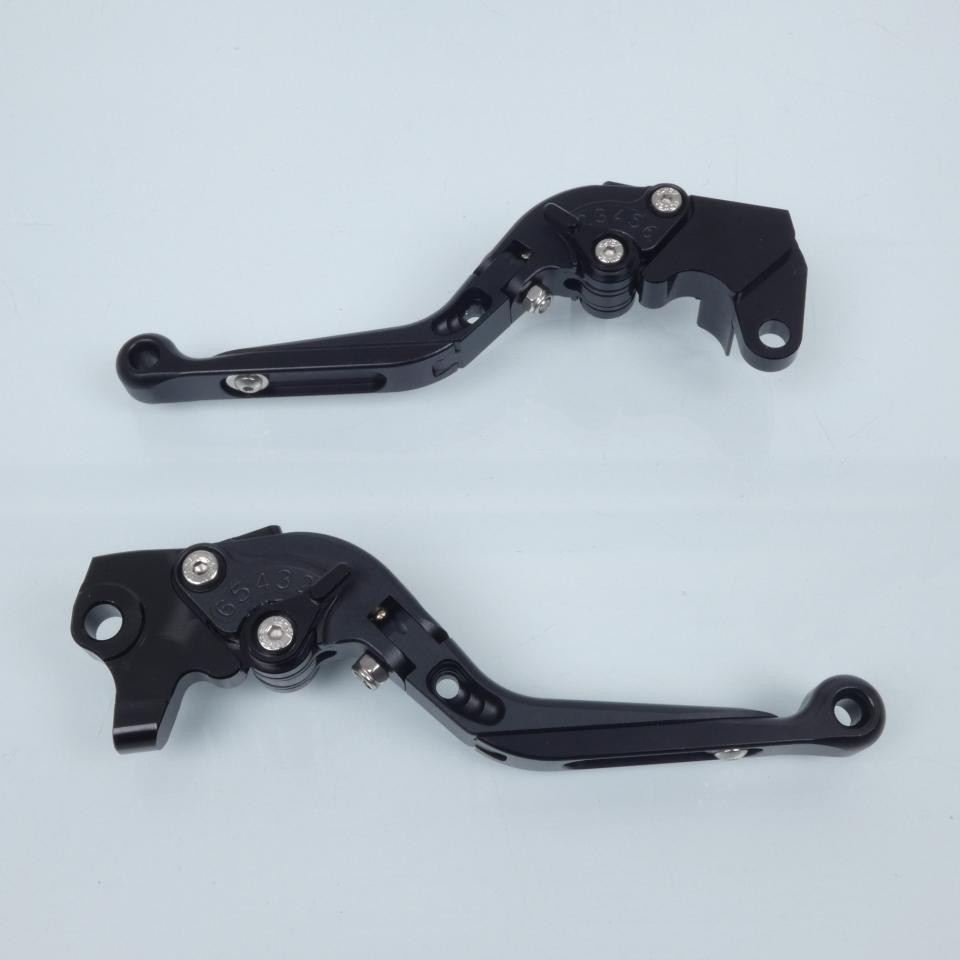 Levier Sifam CNC pour Yamaha YZF-R 125 réglable en aluminium noir rigide