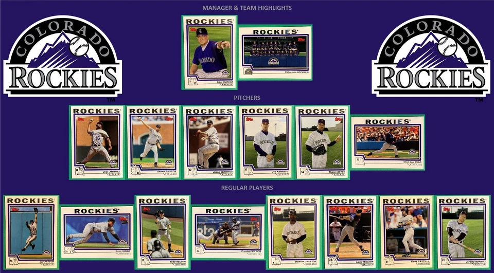 Topps Baseball Cards - 10 Years Of Colorado Rockies - 2003-2012 - Image 4 of 4