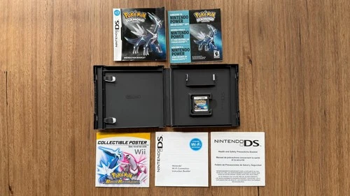 Pokemon Diamond Version - Nintendo DS - CIB all inserts with poster