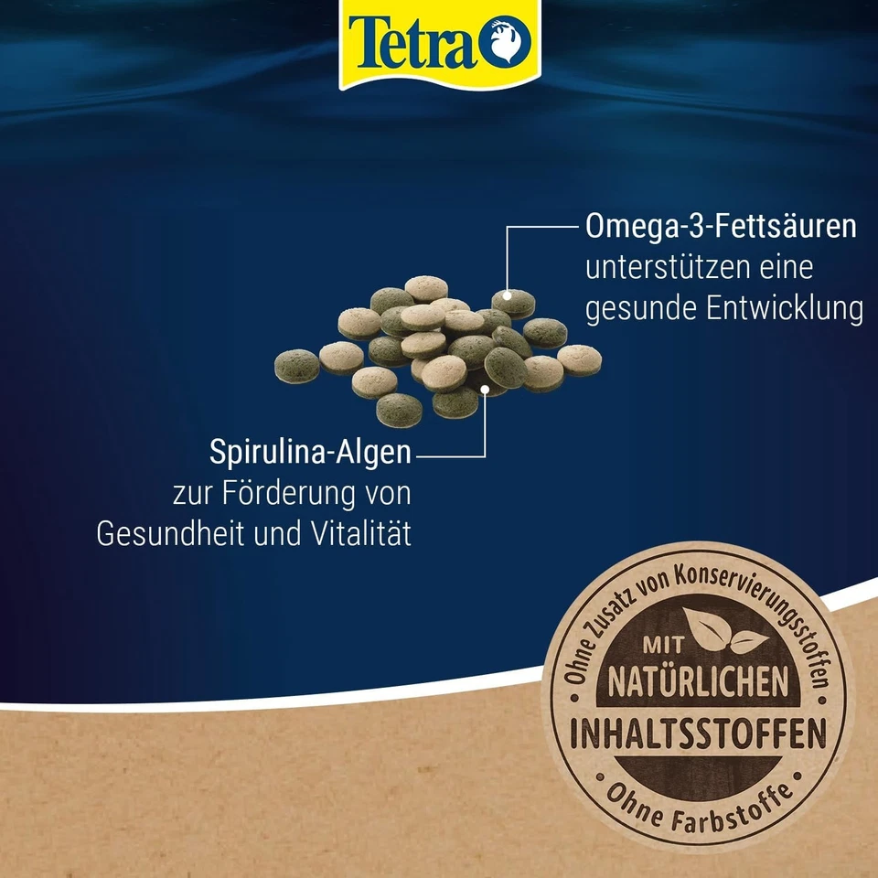 Tetra Pleco Tablets – Nährstoffreiches Fischfutter für alle pflanzenfressenden - Bild 4 von 4