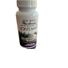 Host Defense Lions Mane Mushroom 60 Capsules ...