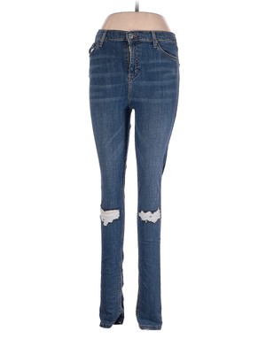 Topshop Women Blue Jeans 30W