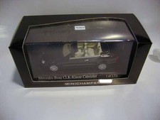 Brand new unopened 1 43 BENZ CLK Cabriolet 2003 Black