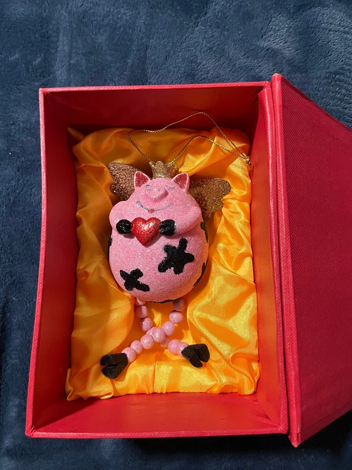 Reina Cerdo con Alas de Hadas Estatuilla Adorno Foto 4 de 4