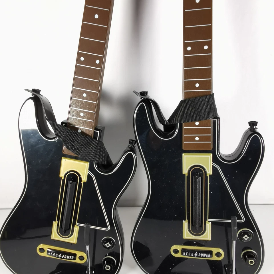 2 Guitar Hero Wireless Guitar Controllers PS3 PS4 Xbox 360 One Wii U No Dongle - Image 4 of 4
