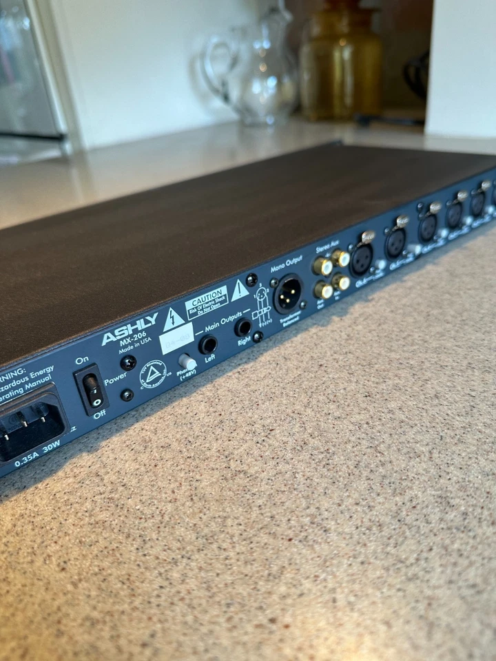 Ashly MX-206 Stereo Microphone/Line Mixer - Image 4 of 4