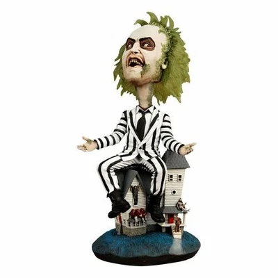 BEETLEJUICE - Beetlejuice Head Knocker Bobble-Head Figure Neca - Photo 1/2