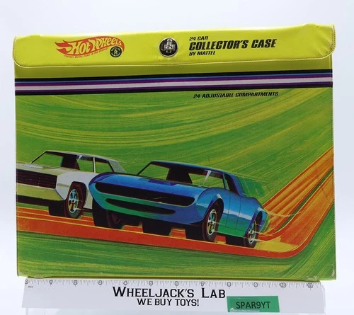 24 Car Collector's Carry Case W/ Trays 1967 Matchbox Vintage Storage Case