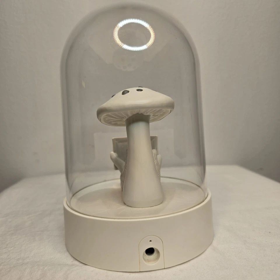 IKEA Strala LED Table Decoration Hedgehog White Xmas Lamp Night Light Mushroom - Image 3 of 4
