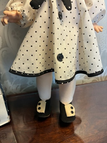 1977 Vintage VOGUE Brikette 16" Vinyl DOLL Original Nautical Dress & Box - Picture 6 of 19