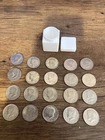 Tube Of 20 Kennedy Liberty Half Dollars.