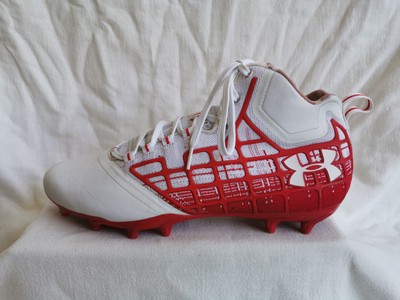Under Armour Banshee Mid MC Lacrosse Cleats EU 45,5 US 11,5 Schuhe 1297351-161