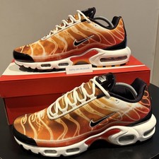 B/NEW 2023 NIKE AIR MAX PLUS TN ‘LIGHT PHOTOGRAPHY’ ORANGE TRAINERS UK 8.5 / 90