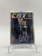 2023-24 Hoops Premium Stock Stephen Curry #30 City Edition Silver Holo