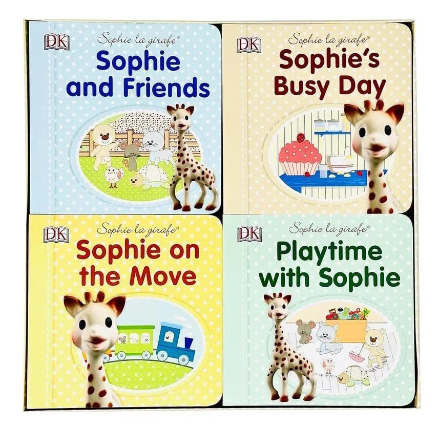 Sophie La Girafe Collection 4 Books Set Sophie and Friends, Sophie's Busy Day - Image 3