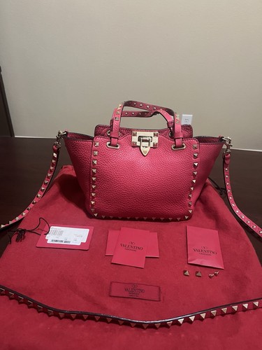 Authentic Valentino Garavani Rockstud Mini Excellent With Original Tag