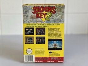 Solomon's Key 2 (1993) Nintendo NES Complete Fire 'n Ice TECMO NES-K2-ESP