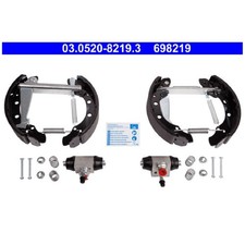 ATE Bremsbackensatz hinten 03.0520-8219.3 | 158179