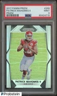 2017 Prizm Silver #269 Patrick Mahomes II Chiefs RC Rookie PSA 9 MINT
