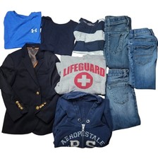 Boys Size 5 Five Pound Mystery Bundle Hoodies Jeans Shirt J. Crew Anchor Jacket
