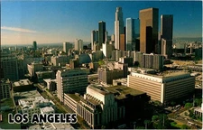 Los Angeles California CA : PANORAMIC SCENE d/24 BF2407