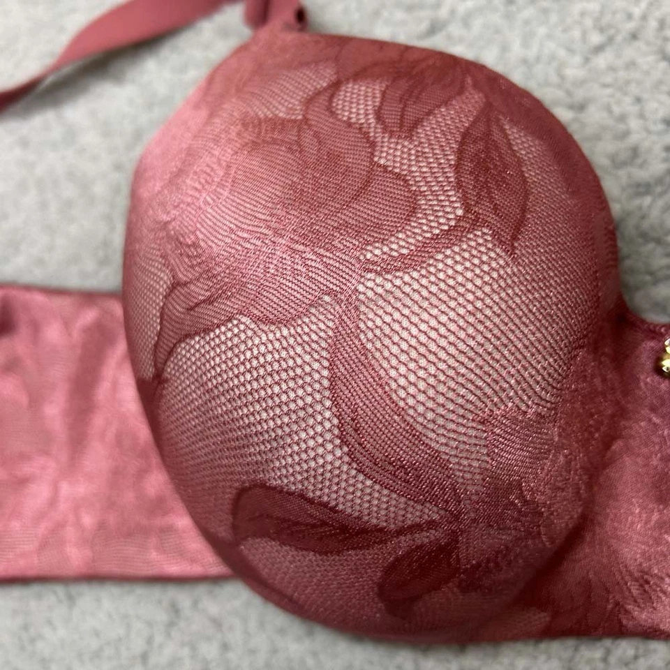 Cacique Bra 38D Balconette Bra Lightly Lined Balconette Lane Bryant - Image 3 of 4