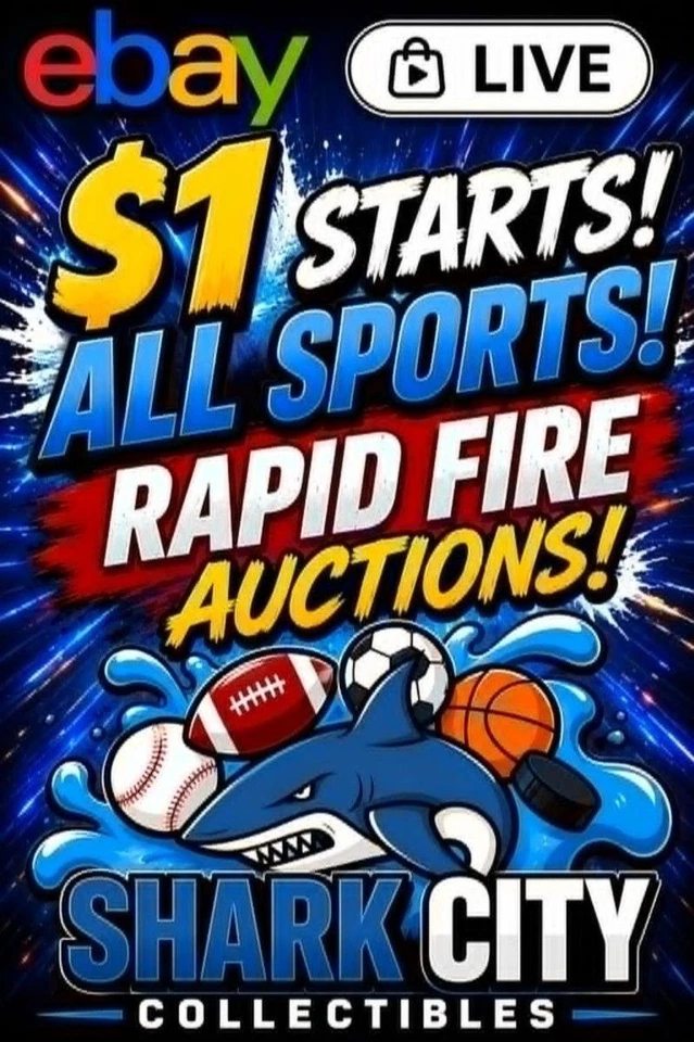 $1 Starts! Mags & Slabs 🔥 Big Names | All Sports | 250+ Auctions