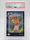 BO NIX 2024 DONRUSS OPTIC RATED ROOKIE PURPLE SHOCK X RC PSA 10 Q0004