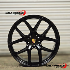 22X9.5/11.5  Inch Staggered Porsche Cayenne Panamera Wheels With Tires Set of 4