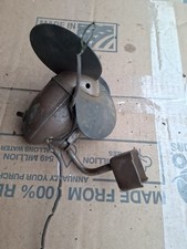 Vintage Art Deco Car Truck Bullet Dash Fan Defroster Rubber Blade 1930s 1940s Vintage Art Deco Car Truck Bullet Dash Fan Defroster Rubber Blade 1930s 1940s