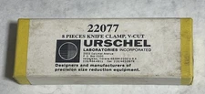 8 Urschel Slicing Knife Holder 22077 Blades V-Cut Food Cutting
