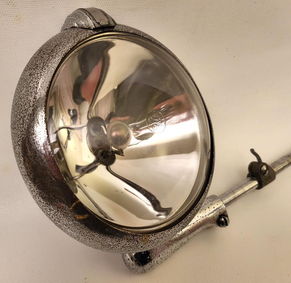Vintage Unity Model S6 Chrome Car Truck Spotlight w/