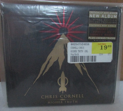 CHRIS CORNELL HIGHER TRUTH LIMITED EDITION NM/NM CD D63