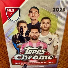 2025 Topps Chrome *MLS Trading Cards* *Blaster Box*