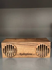 Handmade Wooden Speaker. Unique Audio Gift, Home Decor, Natural Acoustic Sound