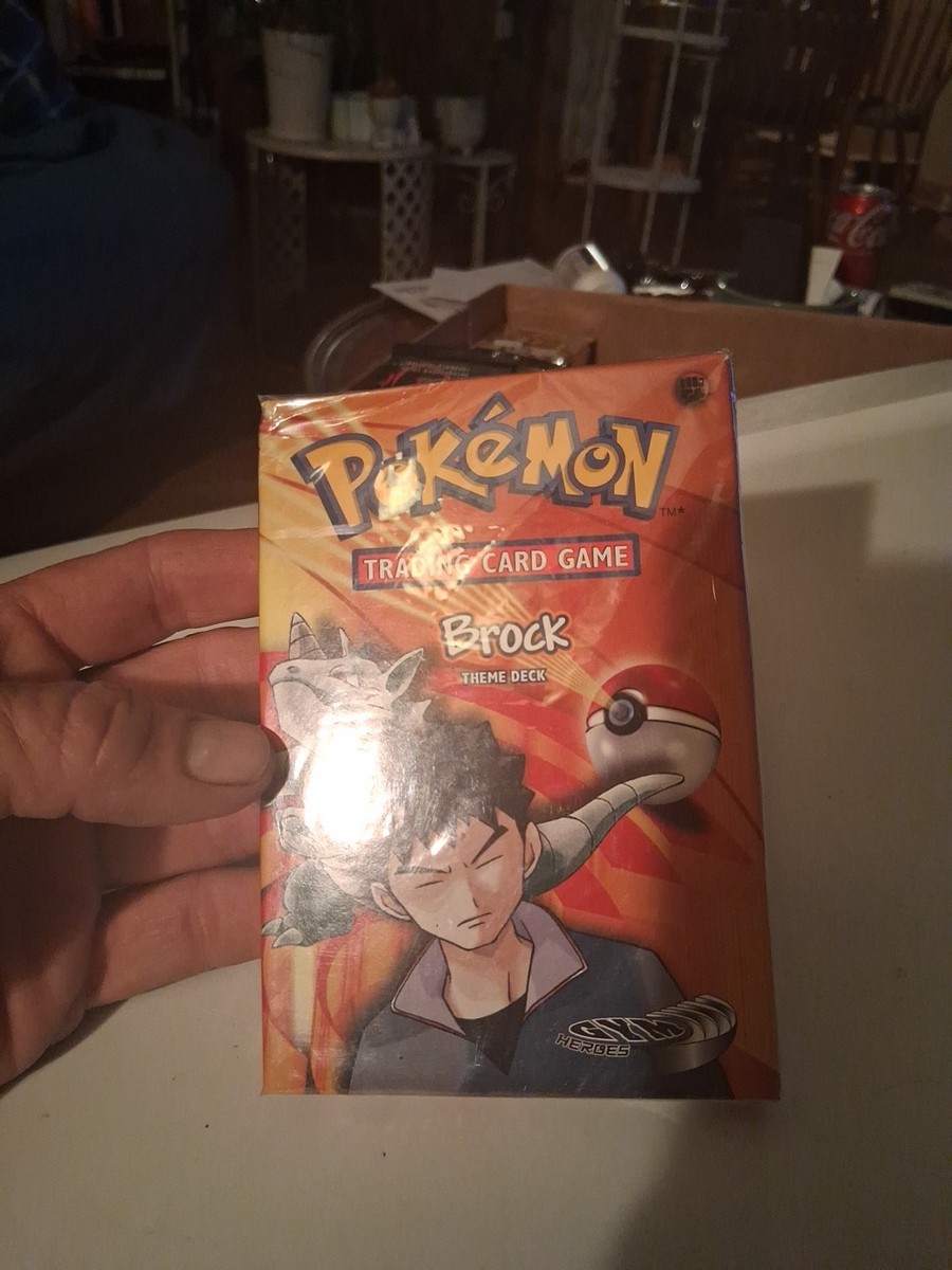 Pokémon Card Gym Heroes, Brock Theme Deck WOTC 1999-2000, Sealed
