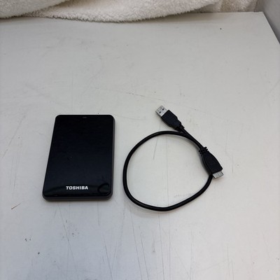 Toshiba Canvio Basics External Hard Drive USB 3.0 Portable Storage 500gb W/cord