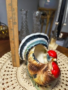 Vintage Turkey Planter Highly Detailed Design Relpo Japan 1950s